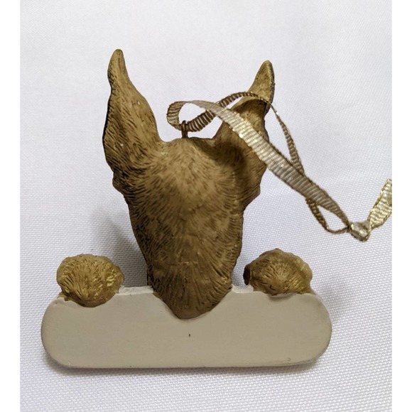 New Great Dane Dog 3d Christmas tree Ornament Personalized name plate - Picture 3 of 3